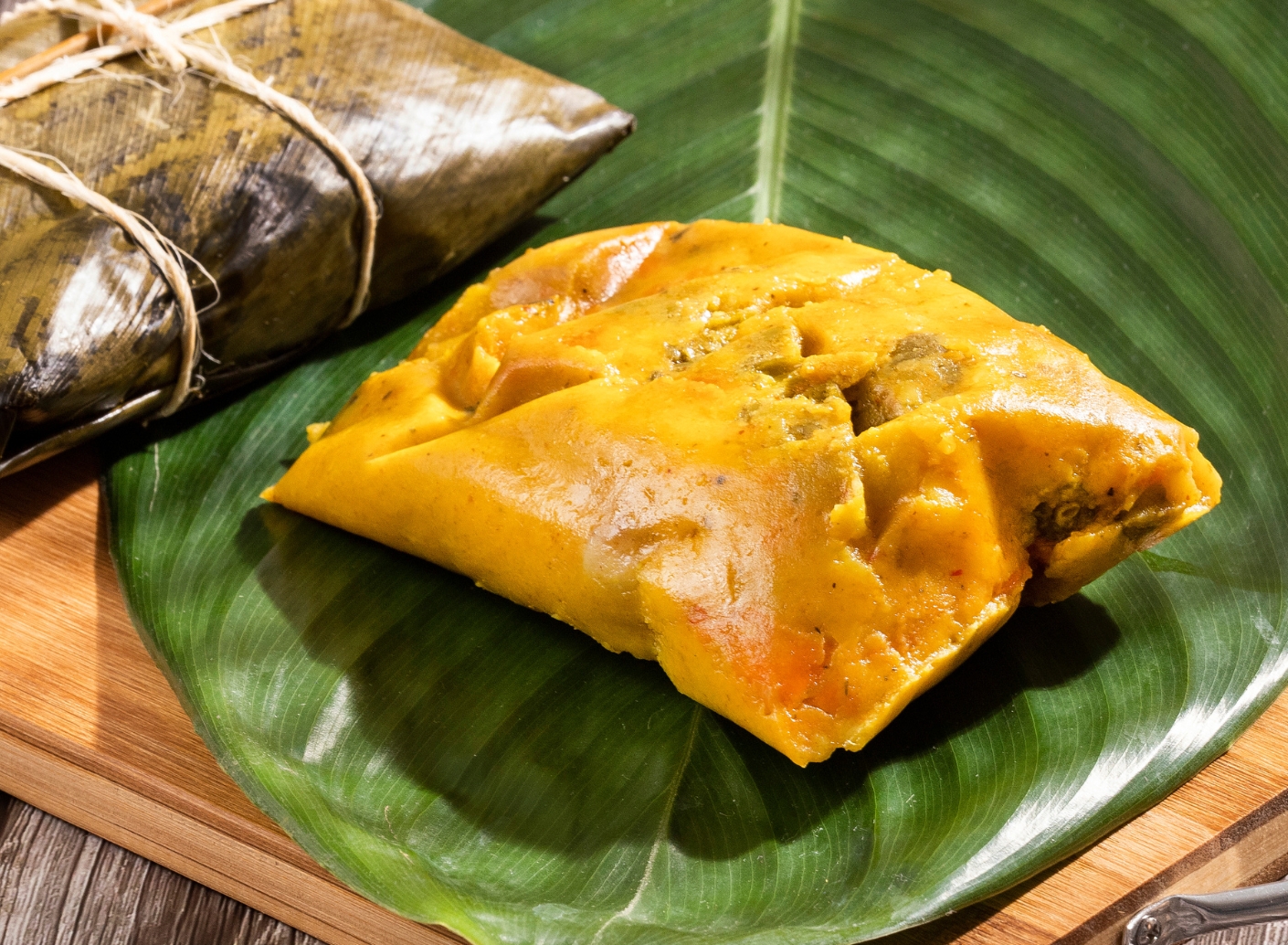Pasteles en hoja dominicano
