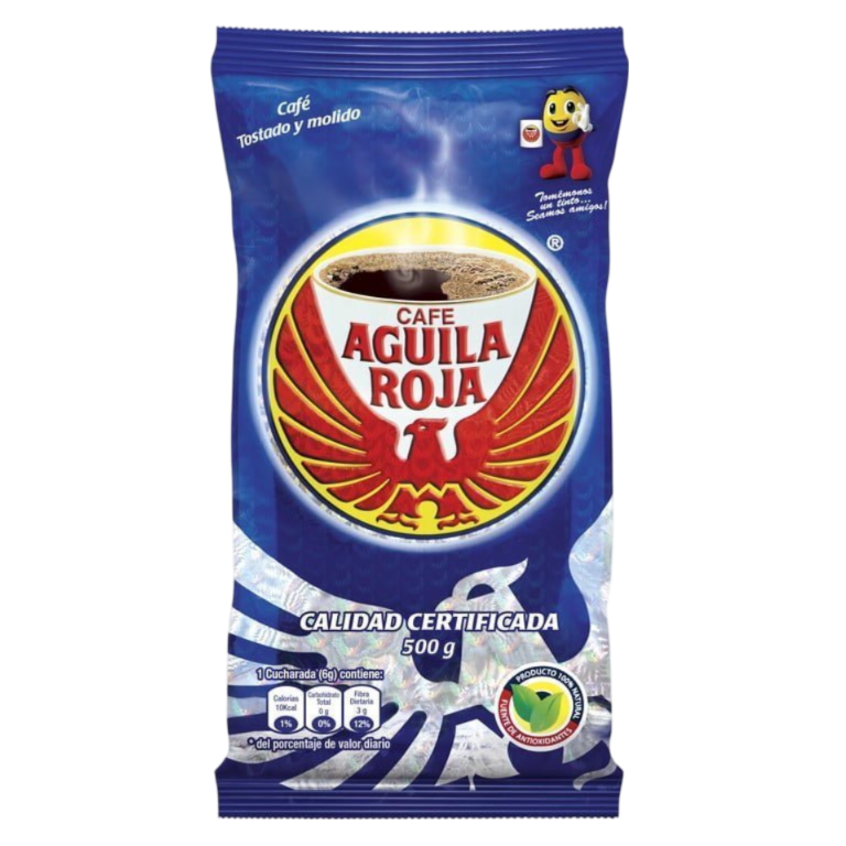 Café tostado y molido águila roja 500gr