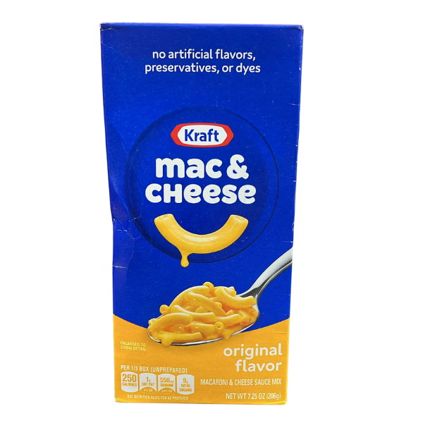 Macarrones con queso, kraf