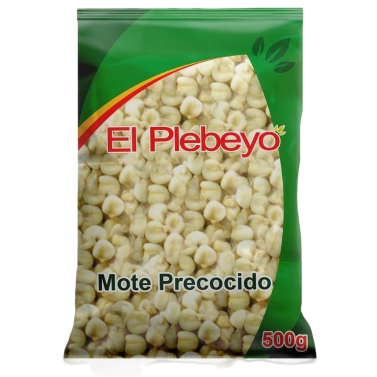 Mote Pre Cocido Congelado El Plebeyo 500g