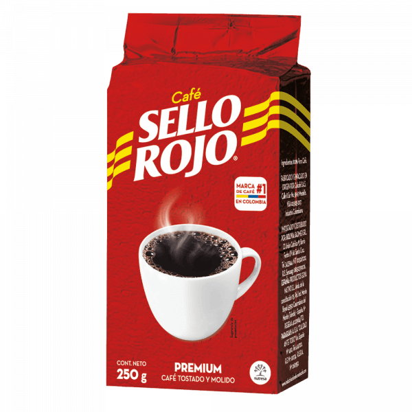 Café molido sello rojo