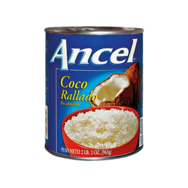 Coco rallado almíbar ancel 963gr