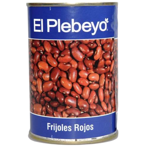 Frijol Rojo en lata El Plebeyo