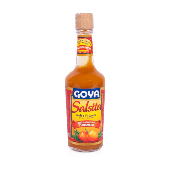 Salsita picante chile habanero Goya 225 ml.
