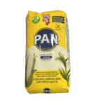 Harina de maíz precocida pan