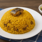 Receta locrio de arenque dominicano