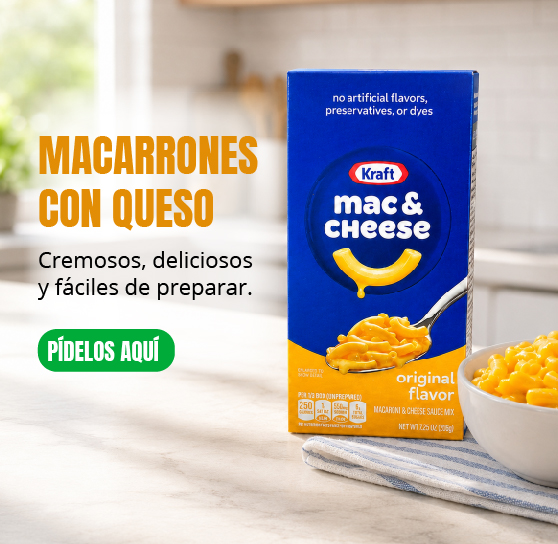 Compra macarrones de queso kraf