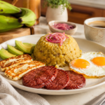 Desayuno dominicano completo