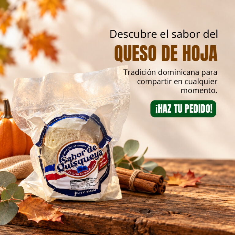 Compra queso de hoja dominicano